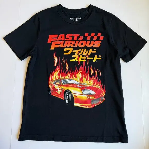 Abercrombie Kids Graphic Tee Bundle 9/10 - Picture 5 of 13